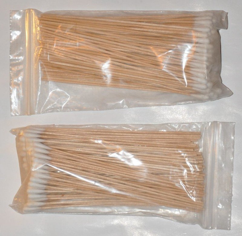 Long Wooden Cotton Bud 2 bags