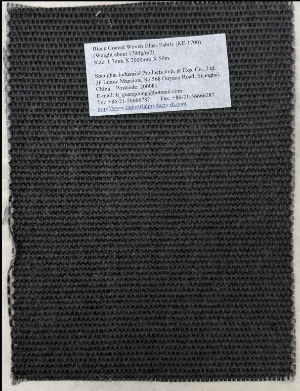 Schwarz beschichtetes Glasgewebe (KE-1700)