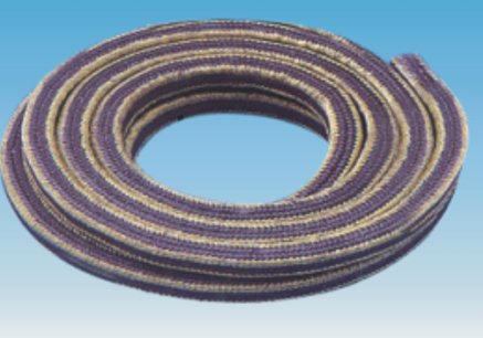 حشوة أراميد وPTFE مطلية بالجرافيت